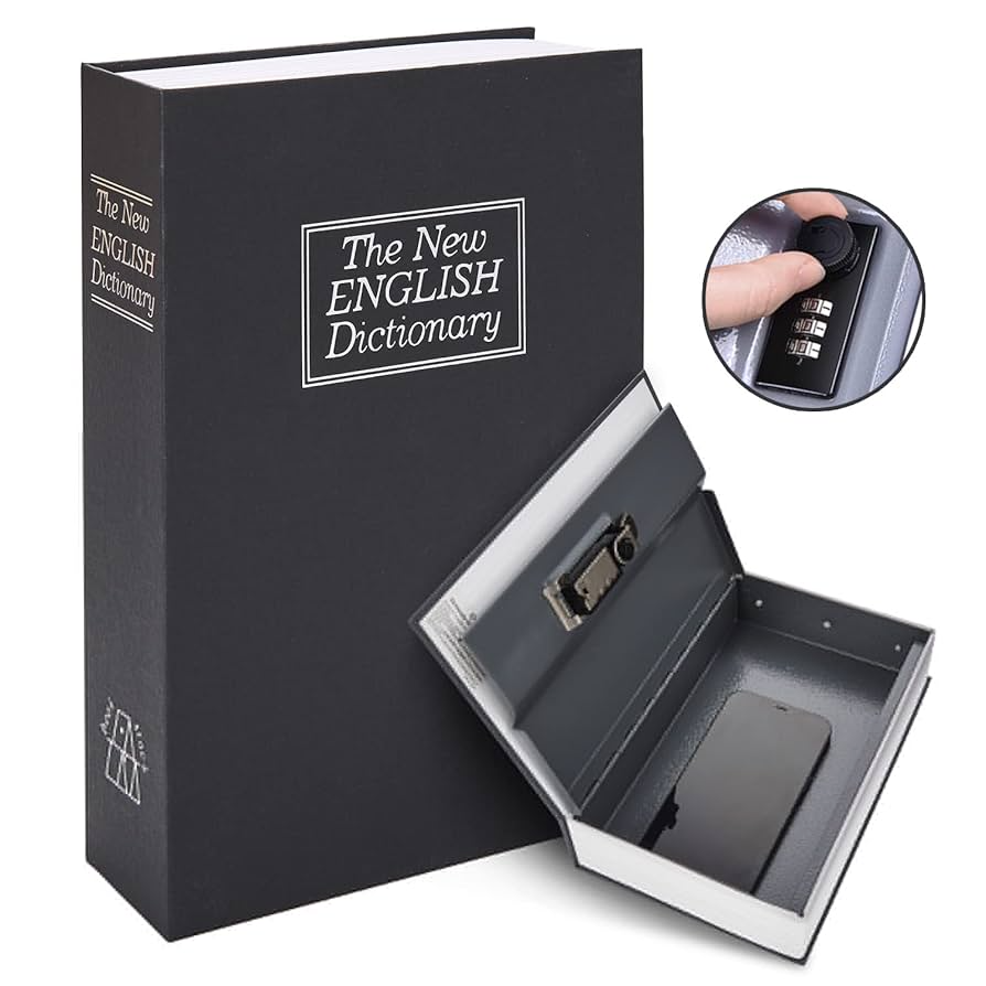 Caja Fuerte en Forma de Libro
