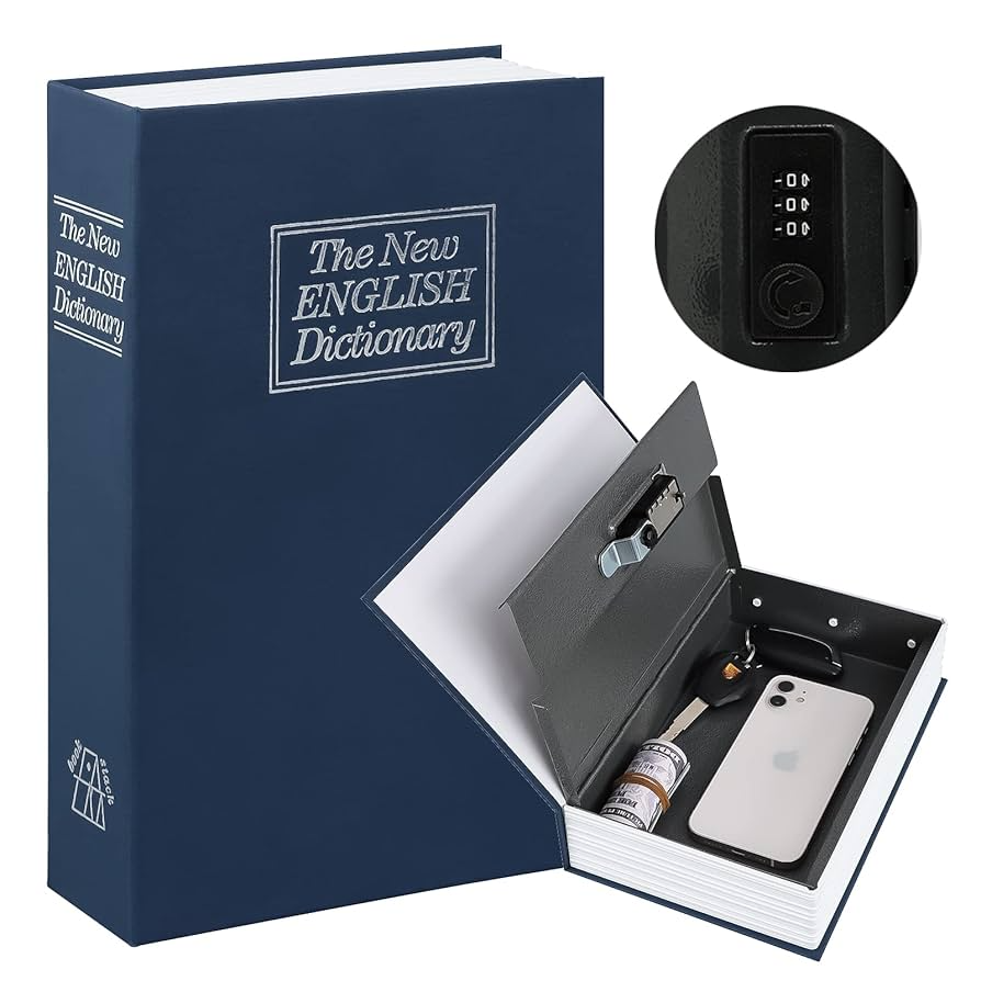 Caja Fuerte en Forma de Libro